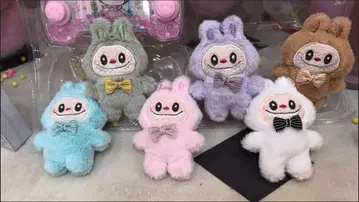 러브브 토끼 키링 봉제 인형