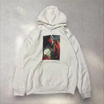 LABRAT x SWAROW TAIL 화이트 후드티