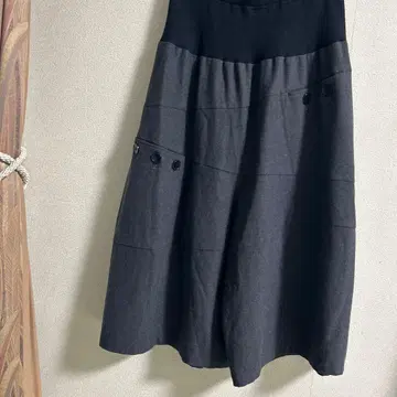 크레센트 듀오 귀여운 따뜻한 팬츠 그레이