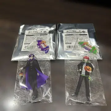 컬러풀 피치 트레이딩 아크릴 스탠드 2개 세트