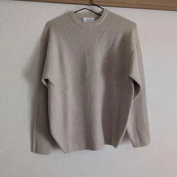 Mila Owen 새상품 베이지 리브 긴팔 스웨터