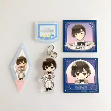 헤타리아 아모카페 아크릴 스탠드 키링 일본