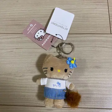 LOWRYSFARM 헬로키티 토이 키링 갸루 블루