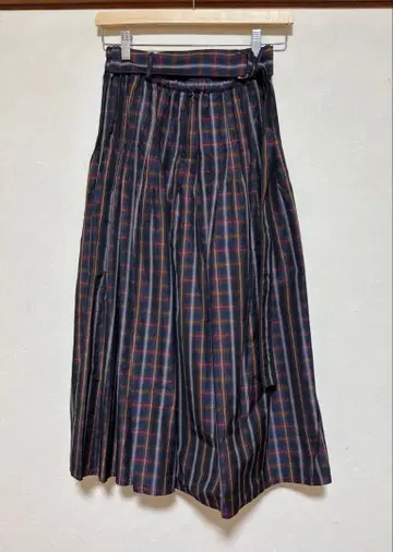 De bon coer 체크 스커트 호로닉