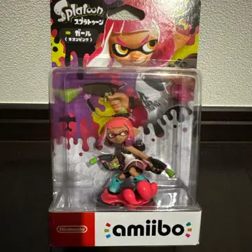 스프라툰 amiibo 걸 (네온 핑크)