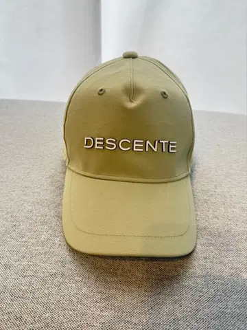 DESCENTE 라이트 그린 캡 남성용