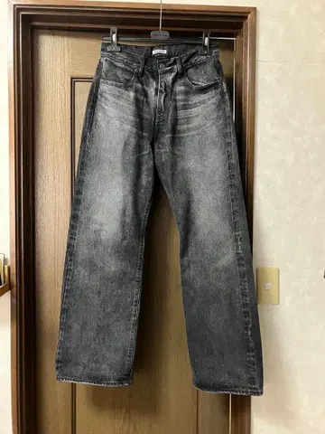 auralee SELVEDGE FADED HEAVY DENIM PANTS