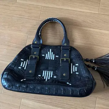 새상품급 HIROKO KOSHINO 히로코코시노 가죽 소재 백