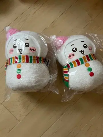 치이카와 (먼작귀) 에니마이 복권 A상 봉제 인형 2개 세트