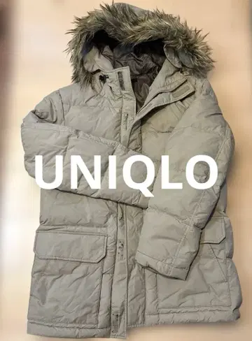 UNIQLO 새상품급 유니클로 남성용 다운 자켓 거의 미사용