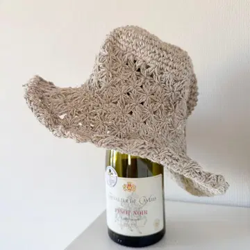 Handmade Hat 네팔산 헴프 햇 린넨 모자 여성