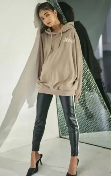 GYDA 제이 사이드 절개 레깅스 S