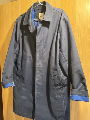 gap 코트 m 사이즈 네이비 컬러