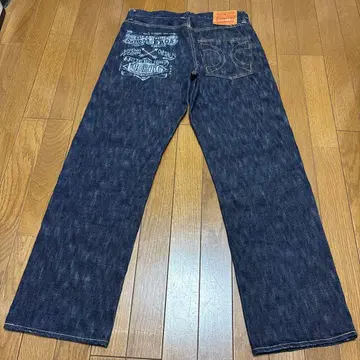 eight-g DaytonaBROS 콜라보 청바지 804-CB W33