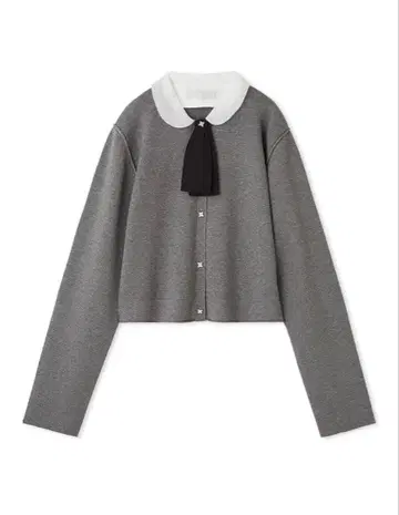 CELFORD 탈부착 가능 총알 가디건 그레이 36