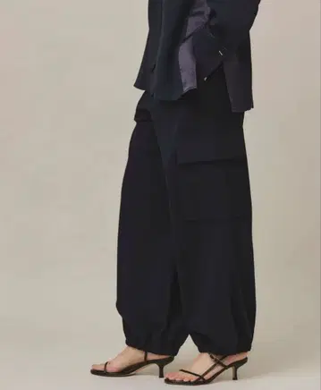 스트레치 카고 팬츠 네이비