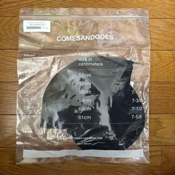 COMESANDGOES 더 스탠다드 캡 블랙