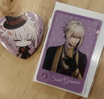 오토파 코도리아 산 제르망 하트형 캔뱃지 캐릭터 카드