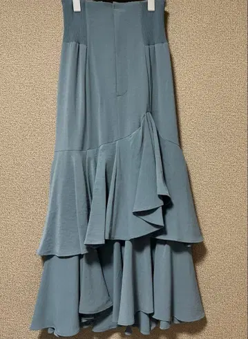 코코딜 COCODEAL 머메이드 스커트 스카이블루