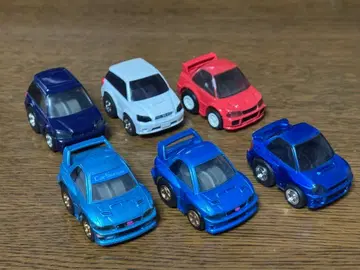 초로Q 임프레자 레거시 랜서 에볼루션 등 6대 세트