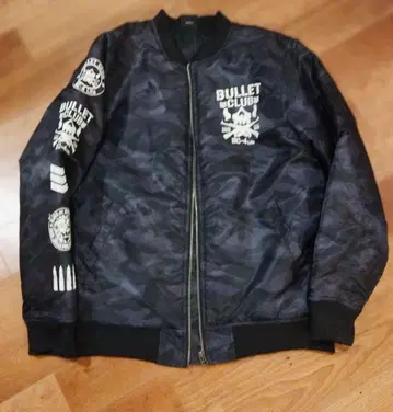 레어 BULLET CLUB MA-1 자켓 카모플라주