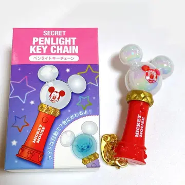 디즈니 스토어 시크릿 키체인 응원봉 미키마우스