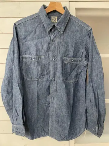 [ orslow 오어슬로우 ] 샴브레이 셔츠 사이즈 2