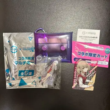 콜라보 한정판 멀티 파우치 & 정기 카드 세트