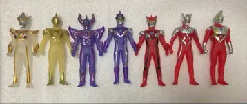 울트라맨 소프트 비닐 한정 컬러 7체 세트