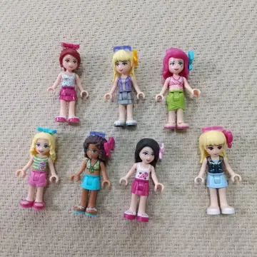 LEGO 정품 레고 프렌즈 미니 피규어 7개 세트 묶음 판매