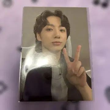 BTS Jung Kook GOLDEN 숄더백 포토 카드