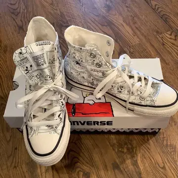 Converse x peanuts allstar us4 새상품급