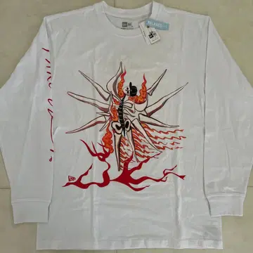 [ 새상품 미사용 ] NEW ERA 오카모토 타로 명일의 신화 롱T셔츠