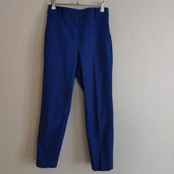 플라스테 린넨 블렌드 스틱 팬츠