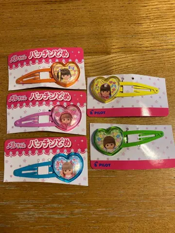 멜짱 헤어핀 머리 장식 똑딱핀 여아