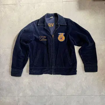 80s FFA 자켓 WV 자수 YKK 상태 좋음