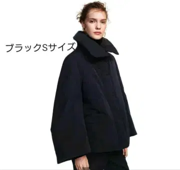 유니클로+J 하이브리드 다운 자켓 블랙 S 사이즈