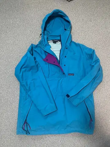 80's patagonia 나일론 아노락 후드티