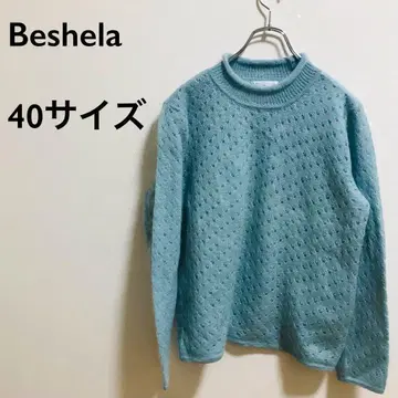 상의 Beshela/비시에라 스팽글 롤넥 모헤어 모 혼방 실크