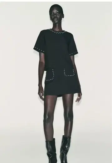 ZARA 미니 스커트