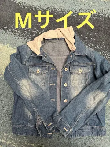 데님 자켓 후드 탈부착 가능 M 사이즈