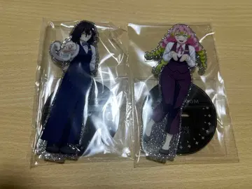 귀멸의 칼날 모히토 바 양면 아크릴 스탠드 이구로 오바나이 칸로지 미츠리