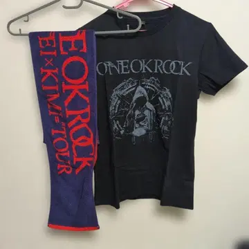 ONE OK ROCK 티셔츠 S 사이즈 타월 세트