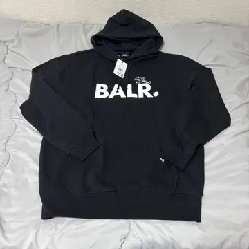BALR. J리그 후디 후드티 블랙 L