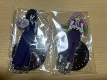 귀멸의 칼날 모크텔 바 양면 아크릴 스탠드 이구로 오바나이 칸로지 미츠리