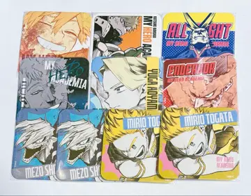 나의 히어로 아카데미아 아트 코스터 바쿠고 외 10장 세트