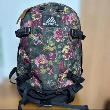 GREGORY 꽃무늬 백팩 가든 태피스트리