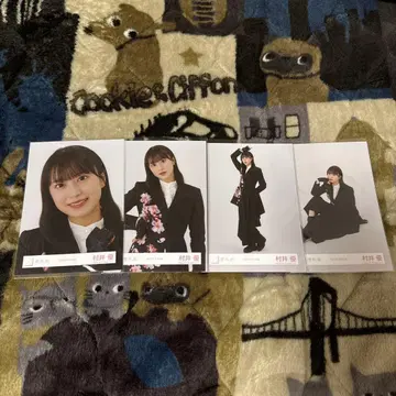 사쿠라자카46 무라이 유우 브로마이드 2023년 연말 의상 4종 컴프