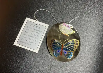 미사용 새상품 근대 마키에 쉘 조개 브로치