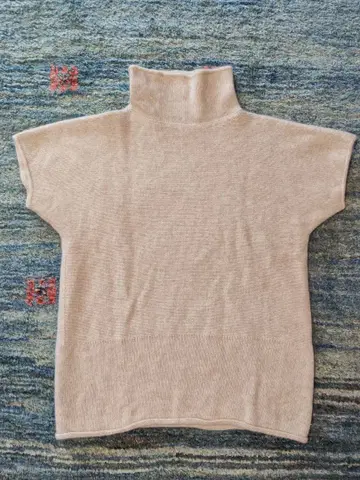 CIVIDINI 베이지 반팔 니트